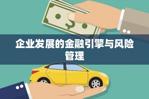 全南企业发展的金融引擎与风险管理