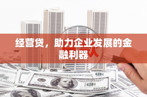 全南经营贷，助力企业发展的金融利器