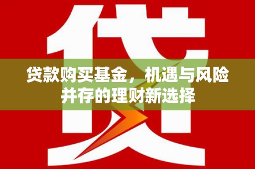 全南贷款购买基金，机遇与风险并存的理财新选择