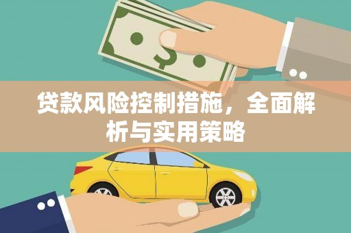 全南贷款风险控制措施，全面解析与实用策略