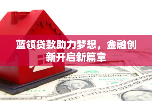 全南蓝领贷款助力梦想，金融创新开启新篇章