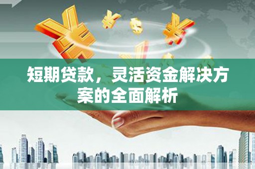 全南短期贷款，灵活资金解决方案的全面解析