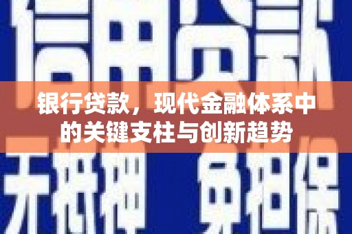 全南银行贷款，现代金融体系中的关键支柱与创新趋势