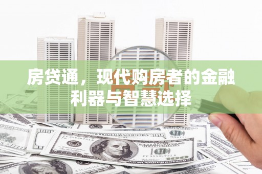 全南房贷通，现代购房者的金融利器与智慧选择