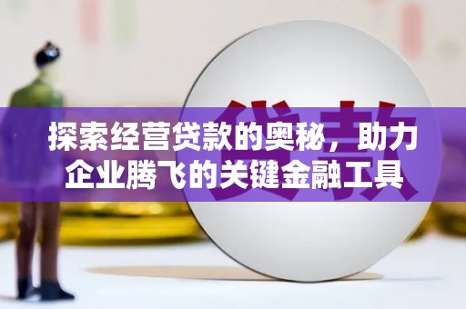 全南探索经营贷款的奥秘，助力企业腾飞的关键金融工具