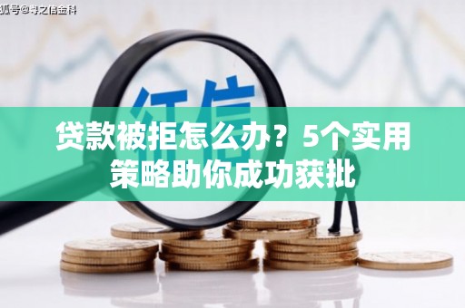 全南贷款被拒怎么办？5个实用策略助你成功获批