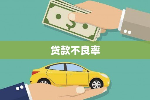 全南贷款不良率