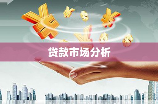 全南贷款市场分析