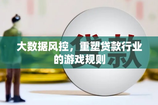 全南大数据风控，重塑贷款行业的游戏规则