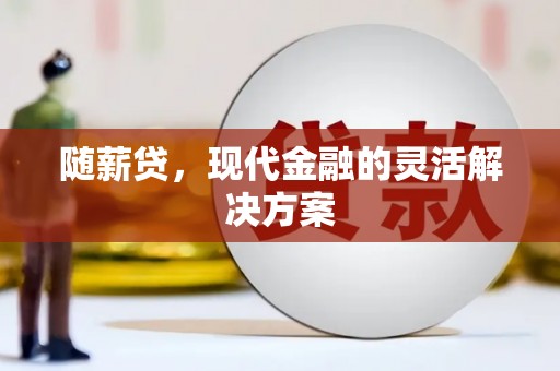 全南随薪贷，现代金融的灵活解决方案