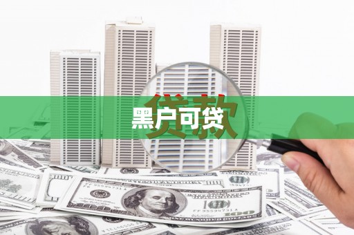 全南黑户可贷