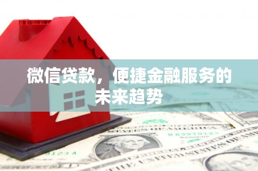 全南微信贷款，便捷金融服务的未来趋势