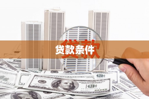 全南贷款条件