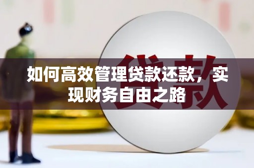 全南如何高效管理贷款还款，实现财务自由之路