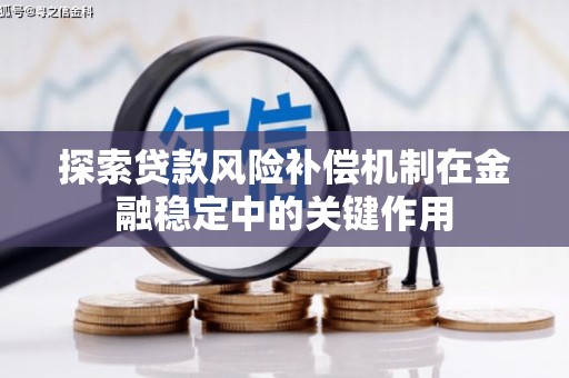 全南探索贷款风险补偿机制在金融稳定中的关键作用
