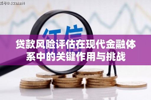 全南贷款风险评估在现代金融体系中的关键作用与挑战