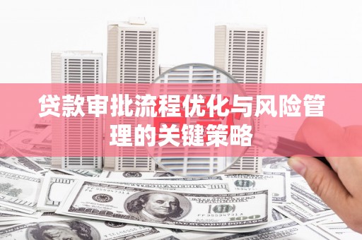 全南贷款审批流程优化与风险管理的关键策略