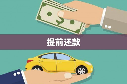 全南提前还款