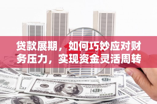 全南贷款展期，如何巧妙应对财务压力，实现资金灵活周转