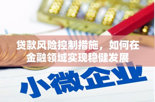 全南贷款风险控制措施，如何在金融领域实现稳健发展