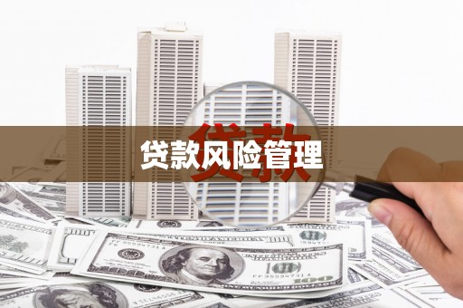 全南贷款风险管理