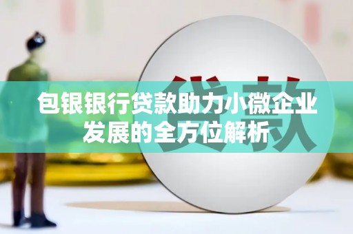 全南包银银行贷款助力小微企业发展的全方位解析