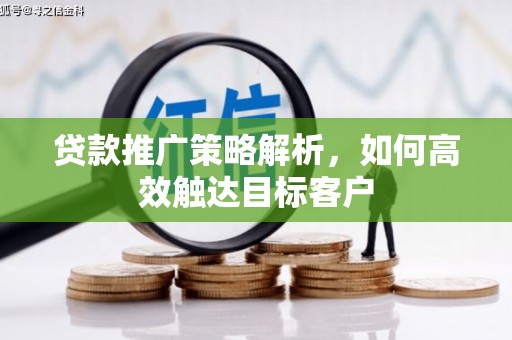 全南贷款推广策略解析，如何高效触达目标客户