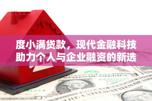 全南度小满贷款，现代金融科技助力个人与企业融资的新选择