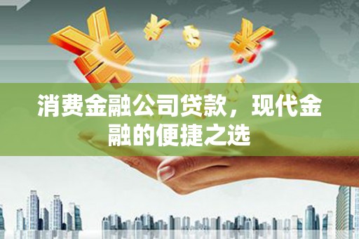 全南消费金融公司贷款，现代金融的便捷之选