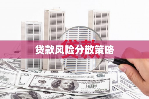 全南贷款风险分散策略