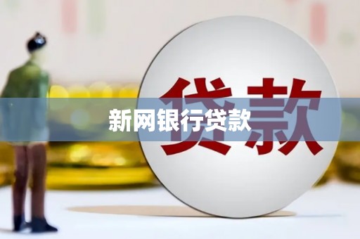 全南新网银行贷款
