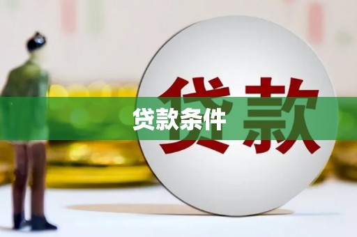 全南贷款条件
