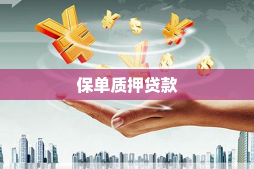 全南保单质押贷款