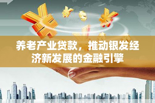 全南养老产业贷款，推动银发经济新发展的金融引擎