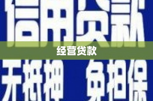 全南经营贷款