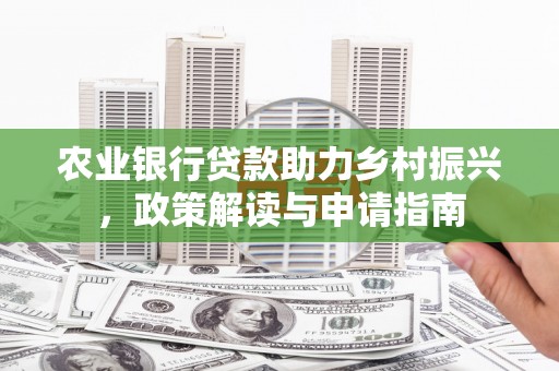 全南农业银行贷款助力乡村振兴，政策解读与申请指南