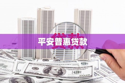 全南平安普惠贷款