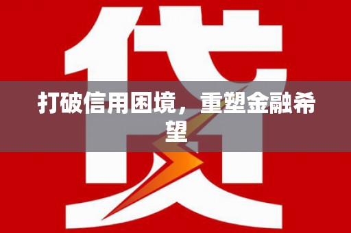 全南打破信用困境，重塑金融希望