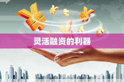 全南灵活融资的利器
