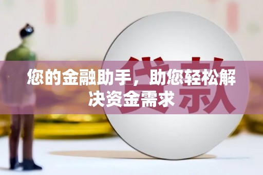 全南您的金融助手，助您轻松解决资金需求