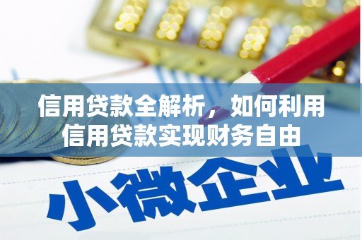全南信用贷款全解析，如何利用信用贷款实现财务自由