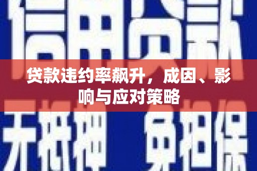 全南贷款违约率飙升，成因、影响与应对策略